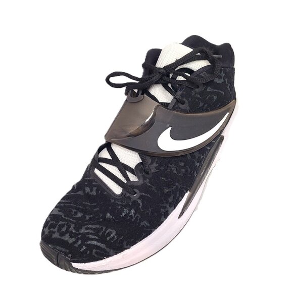 Nike KD 14 Size 12.5 TB Black White Shoes DM5040-001 Kevin Durant Basketball - Picture 9 of 15
